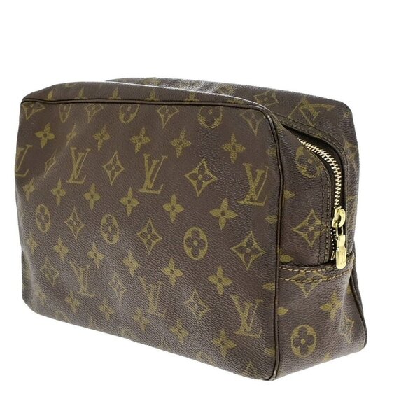 LOUIS VUITTON Trousse Toilette 28 Clutch Hand Bag Monogram Brown M47522 30ED703 - Picture 15 of 16